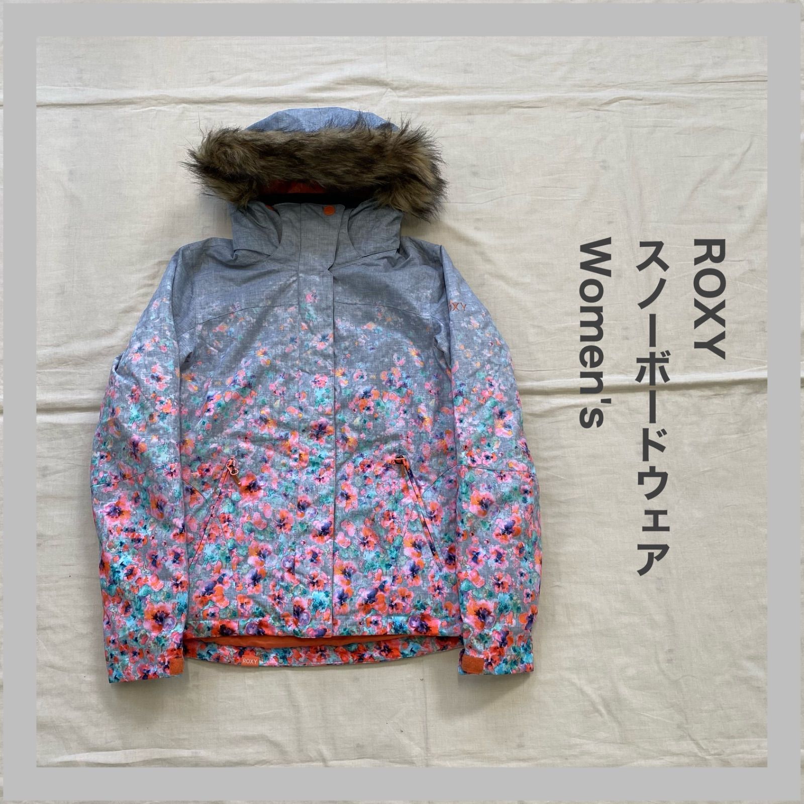 ROXY × 蜷川実花 スノボウェア ジャケットのみ お値下げ致しました 