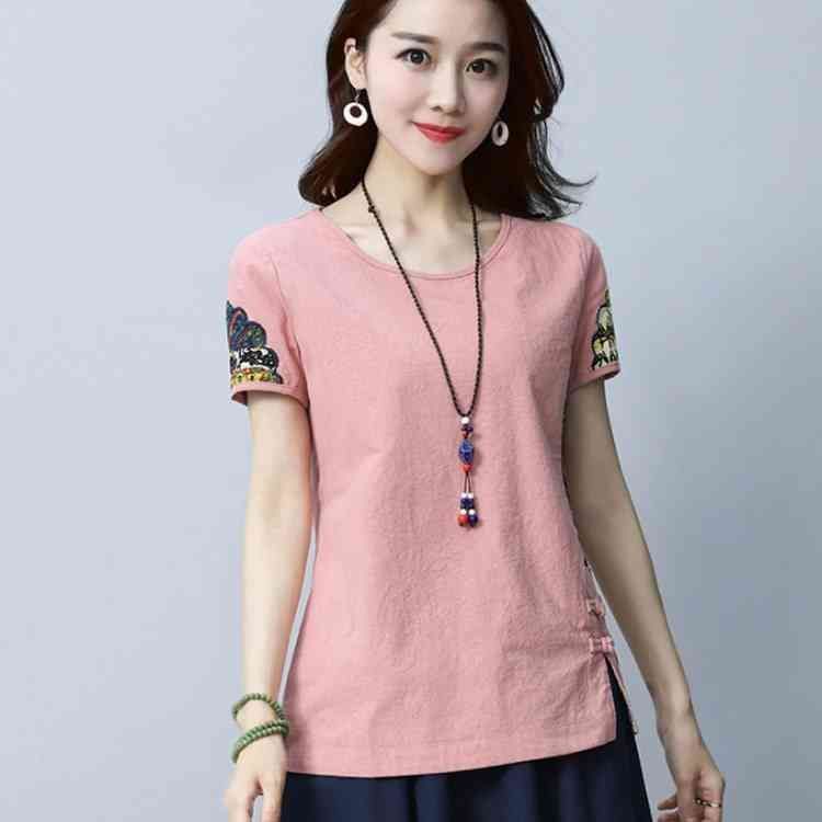 ETRO★エスニックTシャツトップス M-5XLサイズ!全4color展開!エスニック柄切り替えTシャツ T