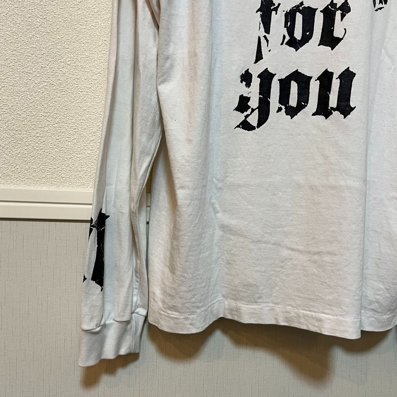 SAINT Mxxxxxx セントマイケル 22SS プリント ロンT Tシャツ XL