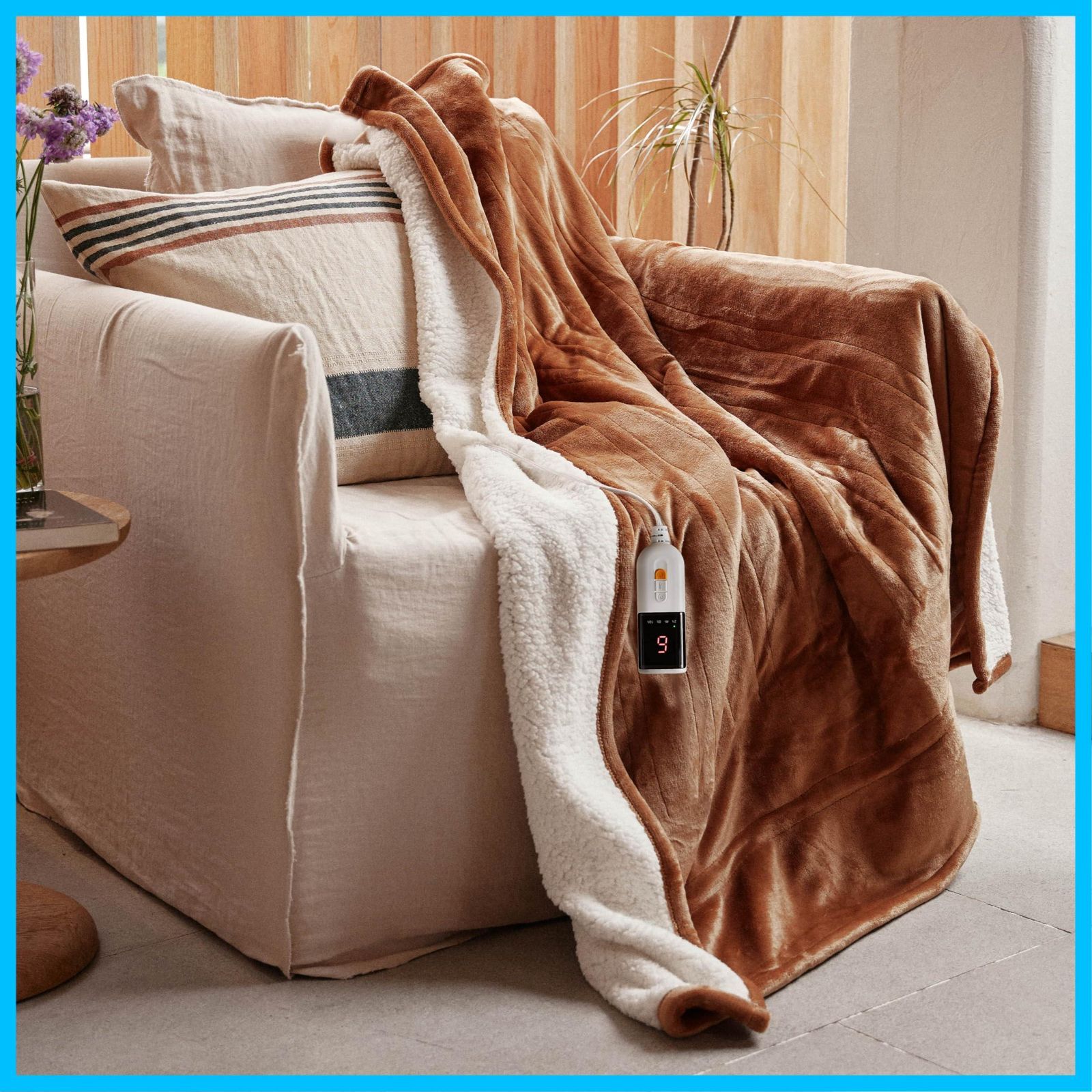 西川リビング 羊毛入り合繊敷きふとん 西川リビング