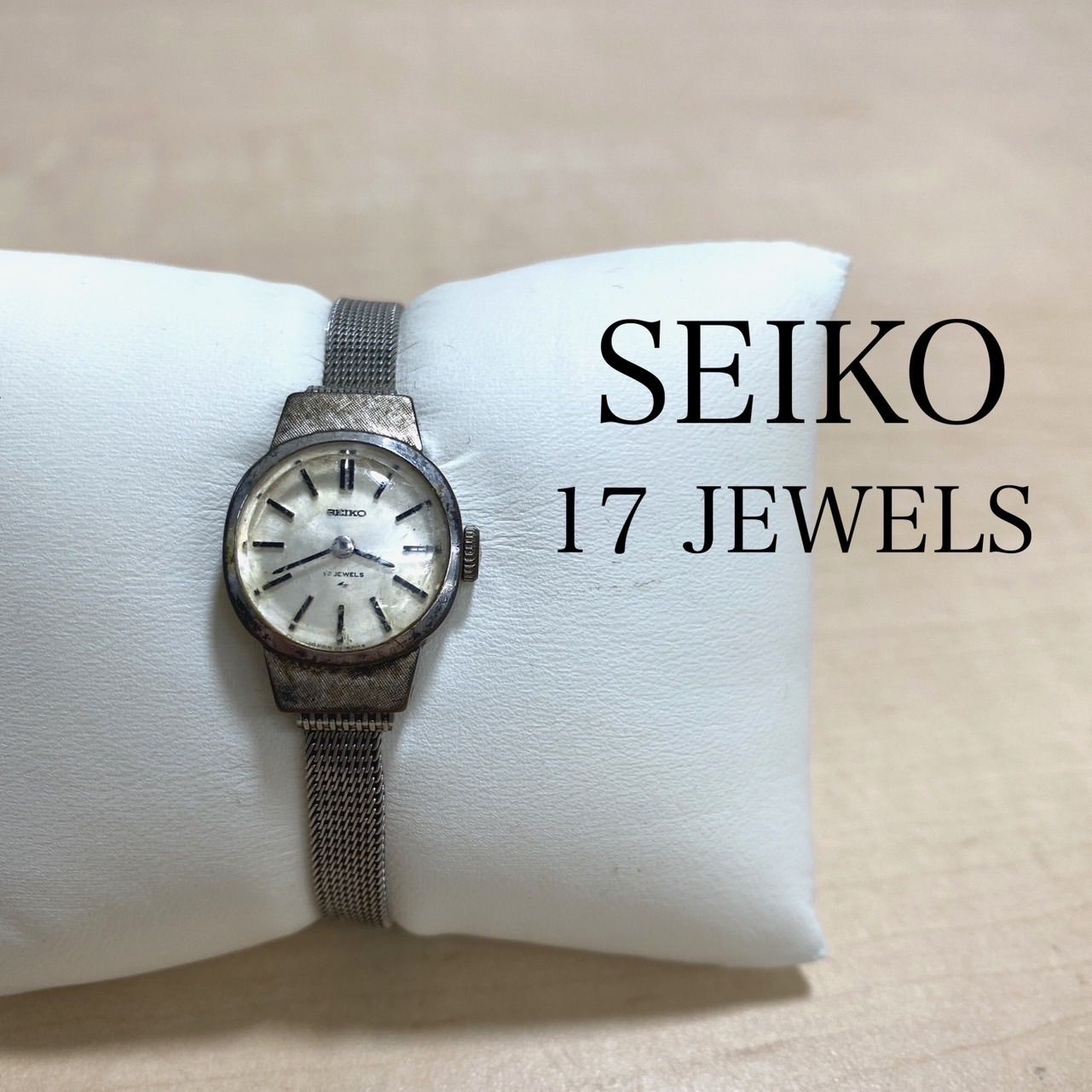 新品♥️FINE SEIKO✨セイコ✨手巻きレディース腕時計 17jewelsFINESEIKO