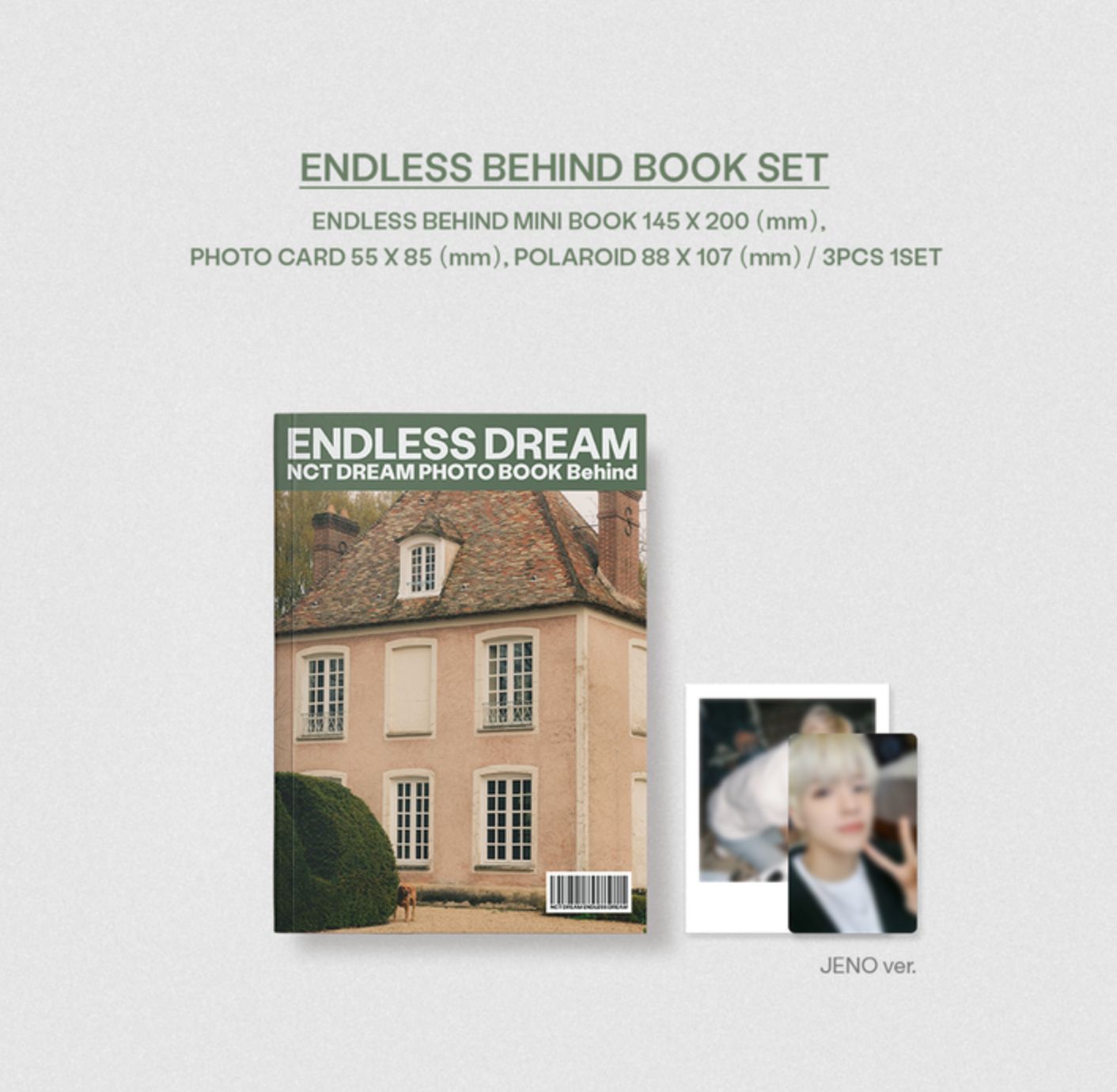 未開封品】ENDLESS BEHIND BOOK SET JAEMIN NCT DREAM PHOTO BOOK 