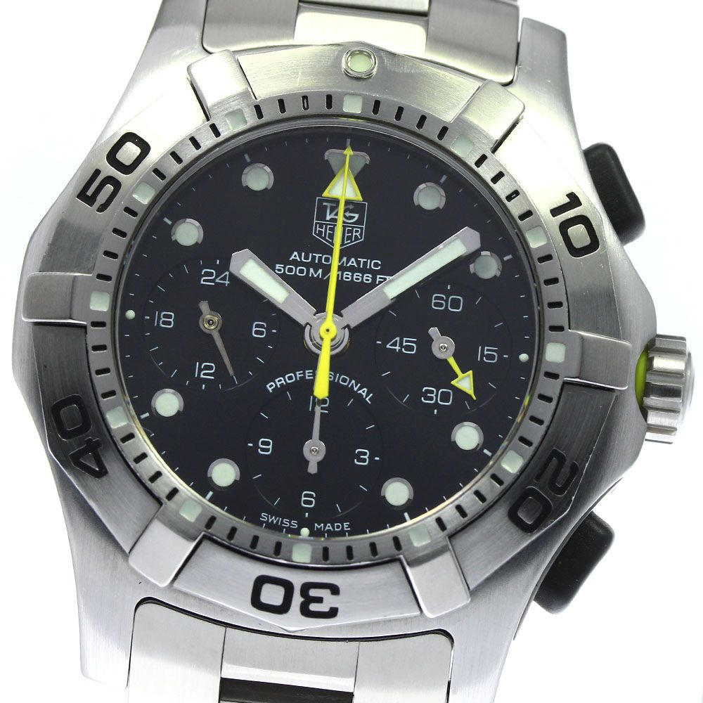 中古 タグホイヤー TAG HEUER CN211A 2000 アクアグラフ 自動巻き