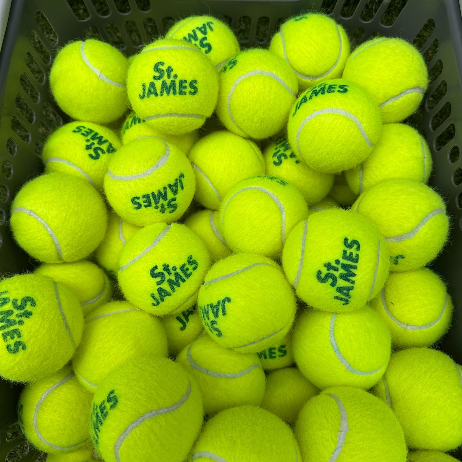 即日発送　中古硬式テニスボール100球 St.JAMES セントジェームス 硬式テニスボール 100球 中古 オムニ