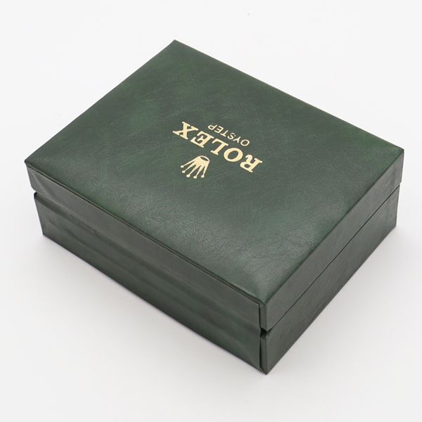 良品 ロレックス 空箱/BOX グリーンカラー レディース/メンズ腕時計用 