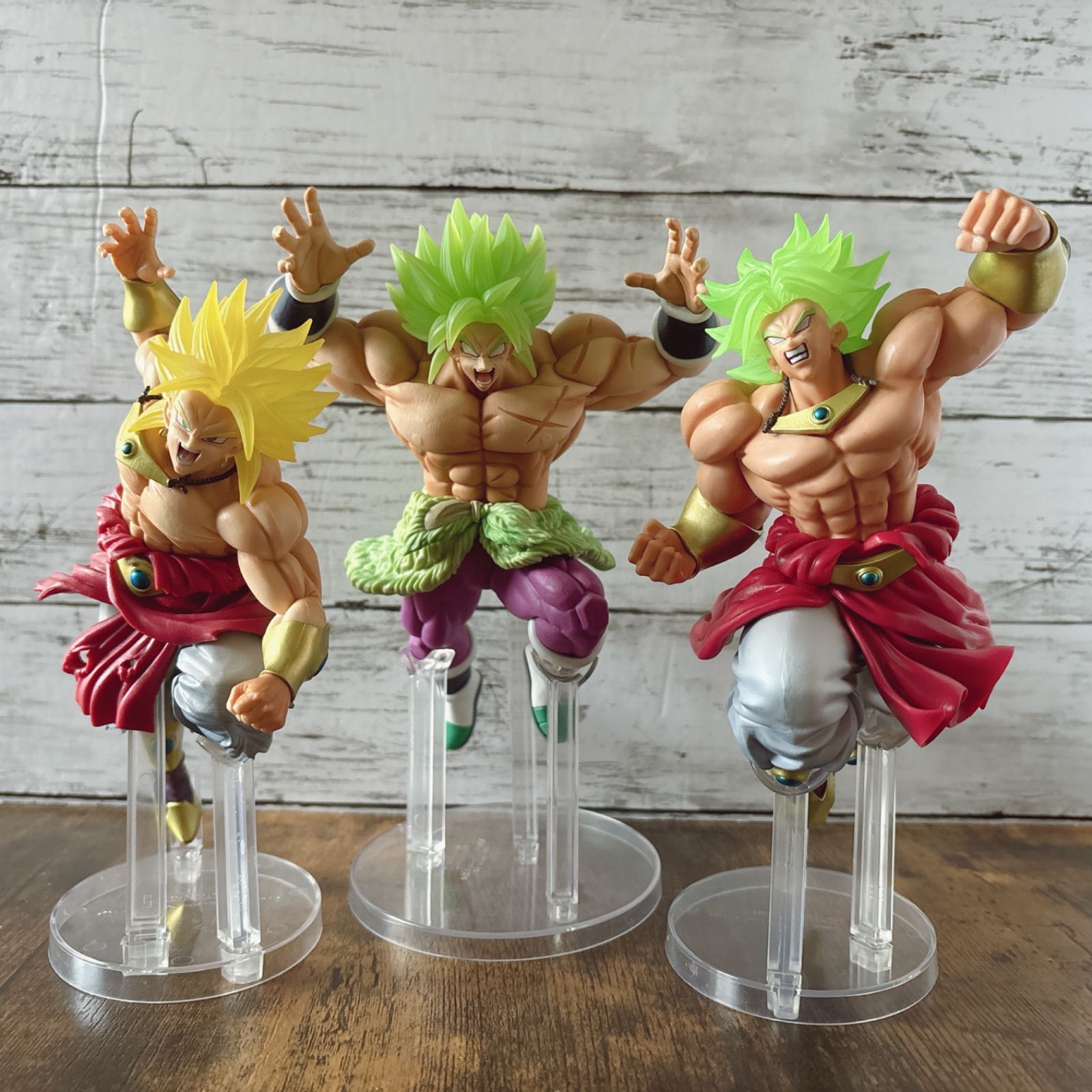 ドラゴンボール一番くじフィギュア ブロリー 3体セット