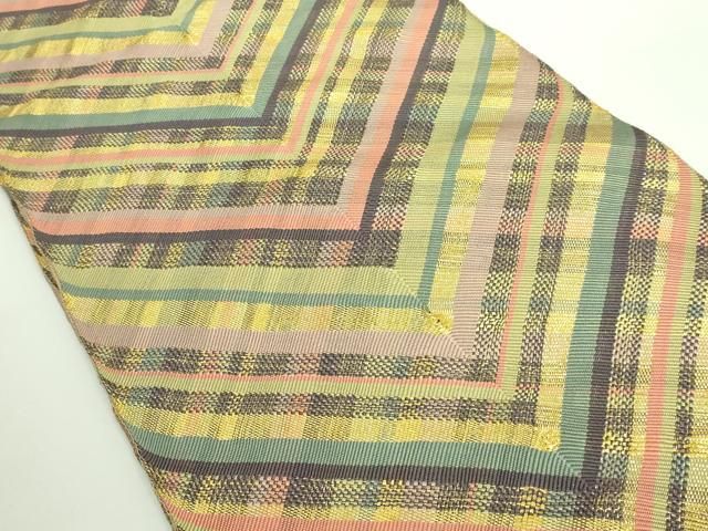 帯1384 ●ひなや工房 伊豆蔵明彦 高級 正絹 夏帯 袋帯 平和屋着物□極上 ひなや工房 くむ・あむ・おる 伊豆蔵明彦 組織