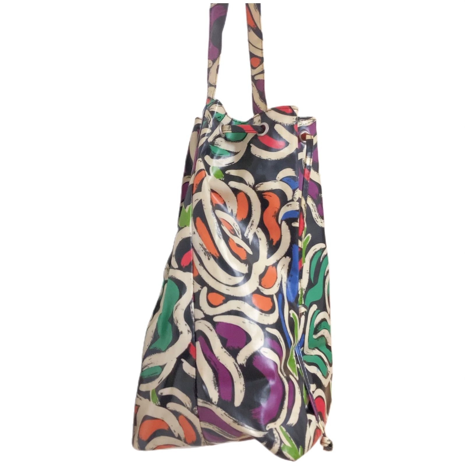 z1369 MISSONI ミッソー二 ショルダーバッグ 巾着 カラフル レディース