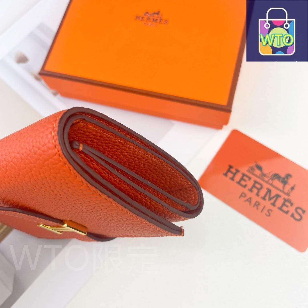 今日特価】Hermes Bearn ウォレット, Epsomレザー ミニ財布