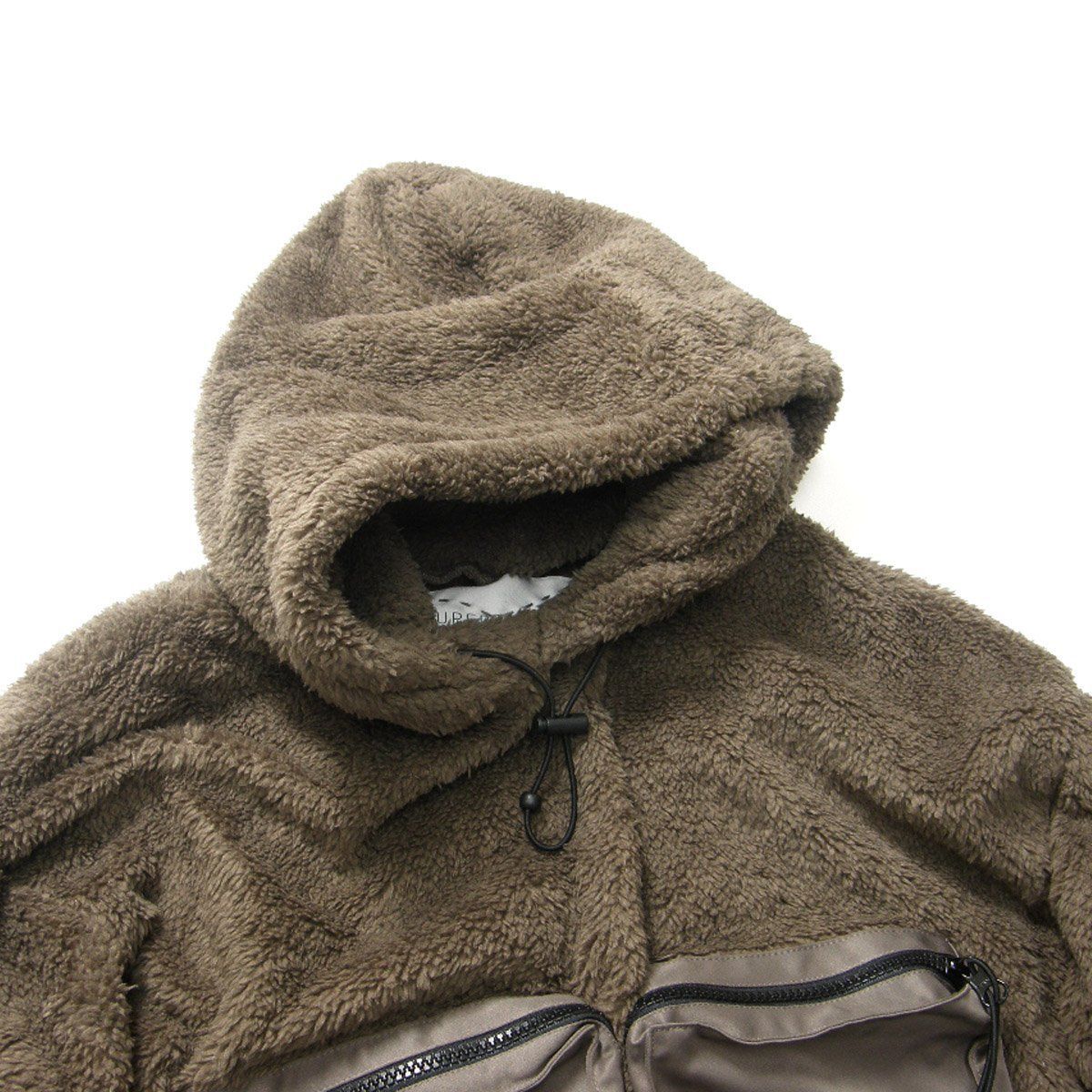 新品】 SUPERTHANKS / スーパーサンクス 軽量 ファー パーカー ダブル 
