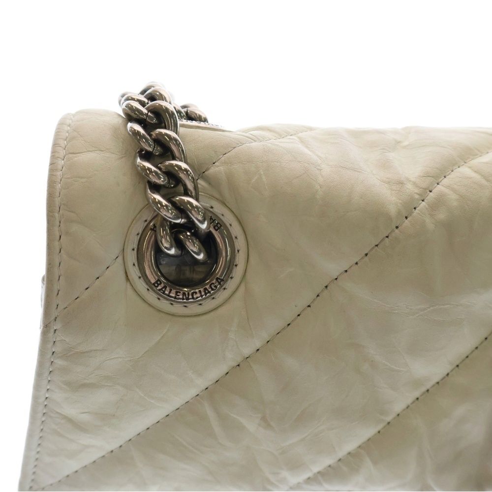 ★BALENCIAGA★ 716351 CRUSH チェーンバッグ S BALENCIAGA (バレンシアガ) Crush Chain Bag 716351 9001 Bロゴ