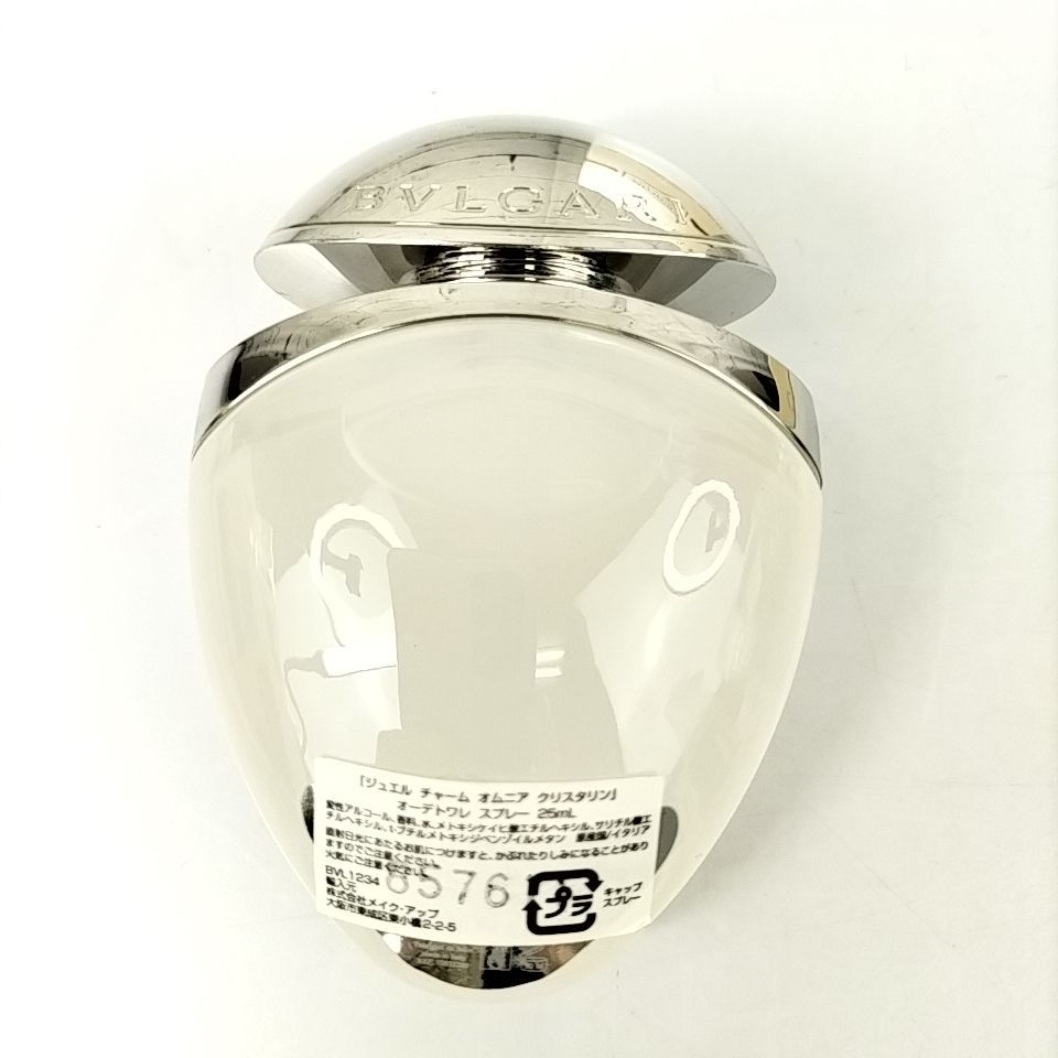 未開封ブルガリオムニアクリスタリンJC ET 25ml Amazon | ブルガリ オムニアクリスタリン ジュエル・チャーム