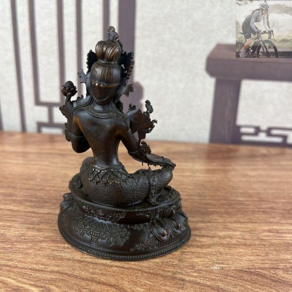 仏教美術　仏像　陶器　人形　銅製　置物　インテリア　工芸品　美術品　A2979 楽天市場】IwaiLoft 開運招福 仏像 置物 オブジェ かわいい 開運神