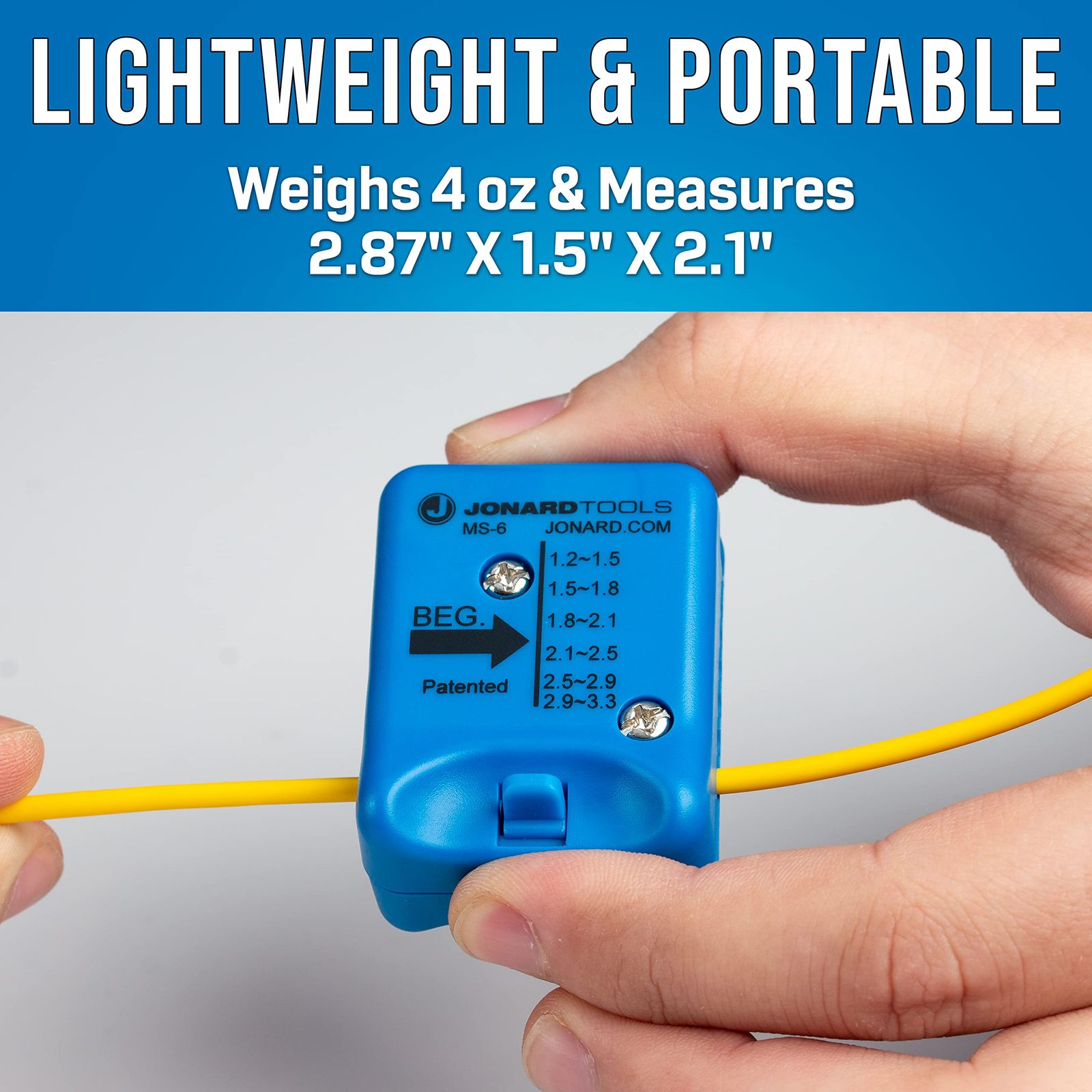  1.2 mm-3.3 MS-6ミッドスパン光ファイバーケーブルスリッター Tools mm Jonard ワイヤーストリッパー 切削 切断 穴あけ