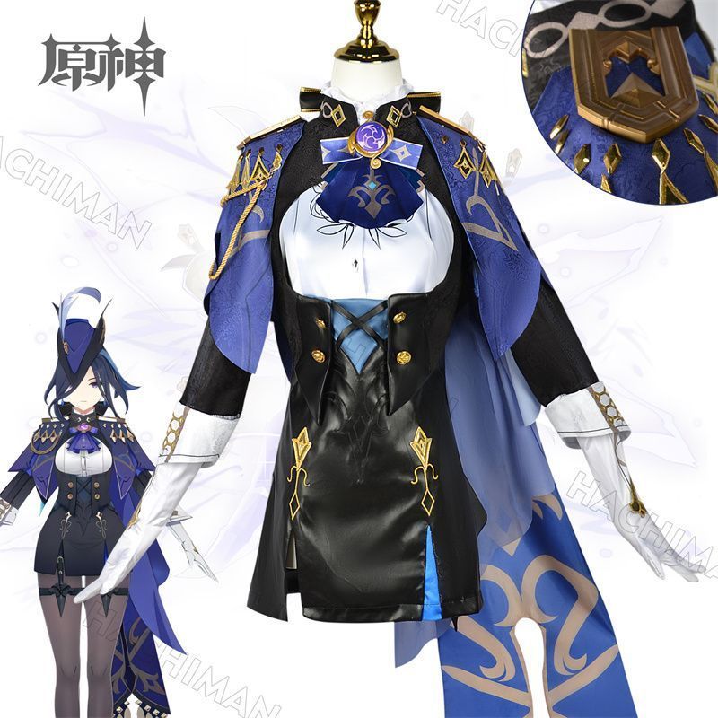 原神 げんしん 克洛琳德 Clorindeクロリンデ コスプレ衣装フルセット コスプレ衣装 アクセサリー コスチューム cosplay 演出服 舞台装 クリスマス 学園祭 プレゼント 化祭 ハロウイーン パーティー 変装