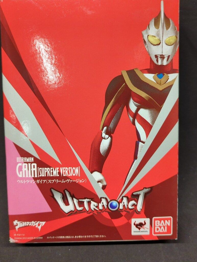 バンダイ ウルトラアクト ウルトラマンガイア ウルトラマンガイア スプリームVer