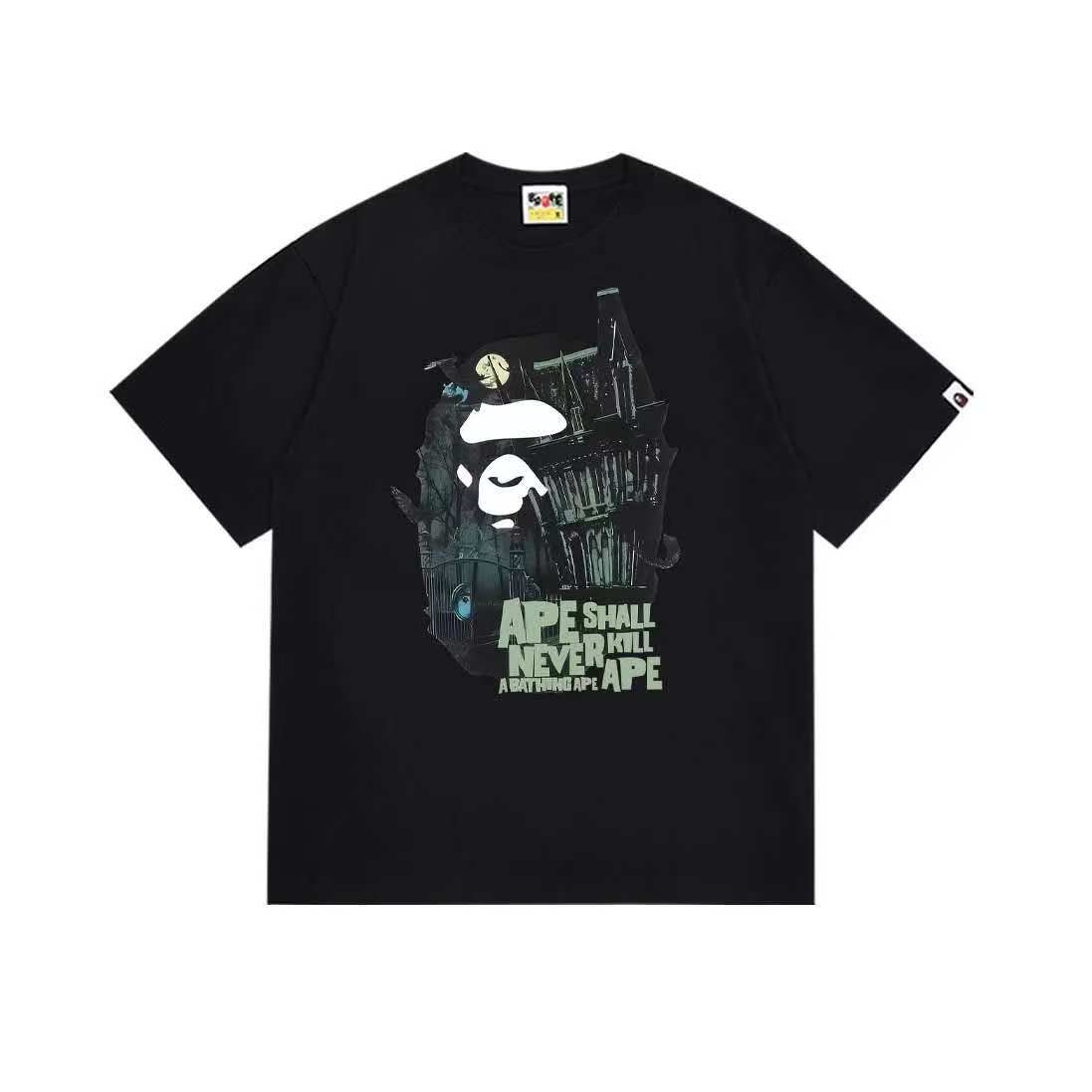 STUSSY Tシャツ　シャドーマン　総柄 STUSSY(ステューシー) 80's SHADOW MAN TEE シャドーマン