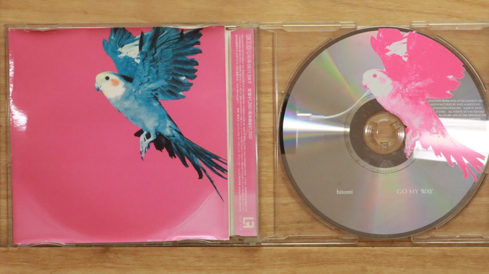 国内盤CD☆ヒトミ/hitomi□ GO MY WAY 【AVCD30958