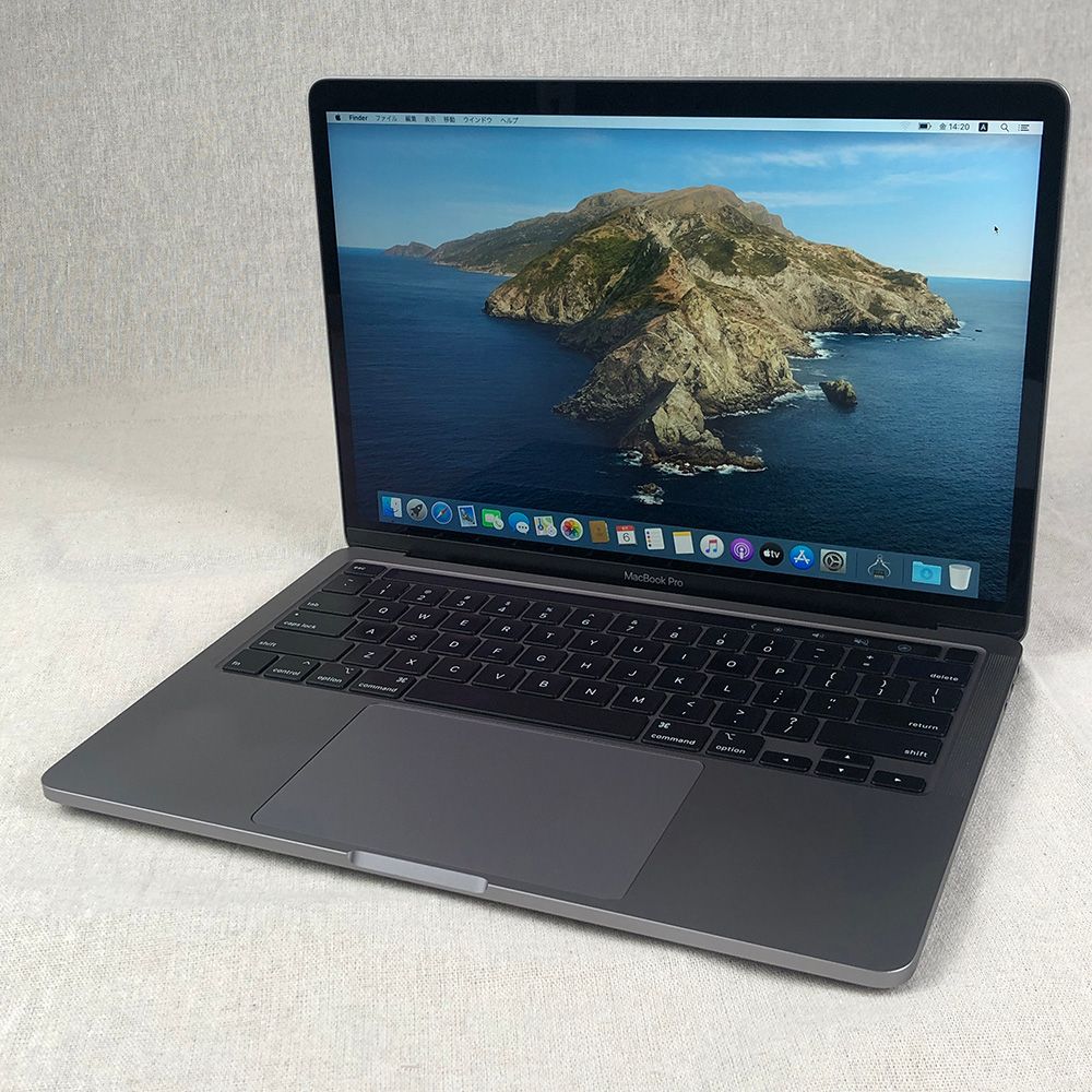 【本体のみ】Apple MacBook Pro (13インチ， 2020， Thunderbolt 3ポート x 4)【i5・16GB・512GB】A2251 EMC3348/LT-241282（244808）