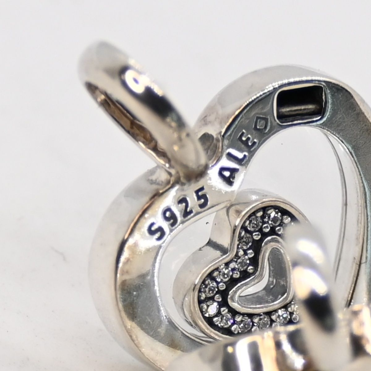 研磨済】PANDORA ハート ケース チャーム パンドラ シルバー925 - メルカリ
