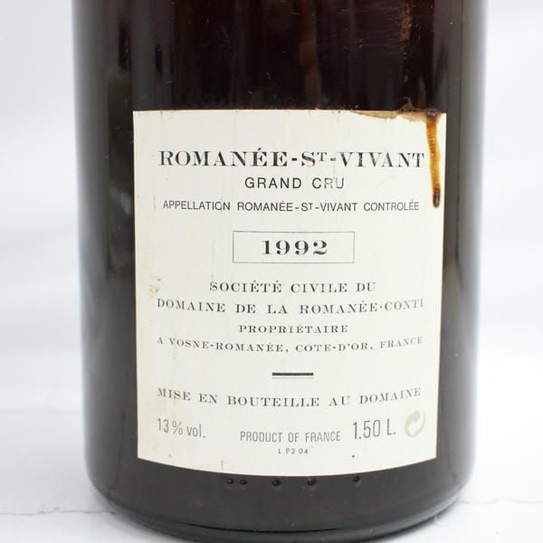DRC ロマネ サンヴィヴァン 1992 マグナム 1500ml - メルカリ