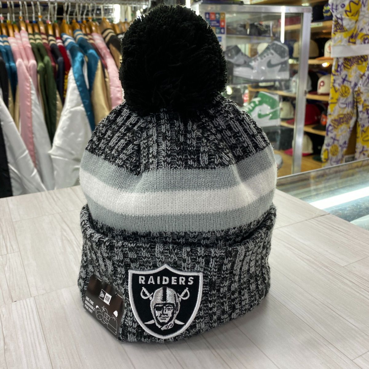 NEWERA ニューエラ NFL 公式 ニット帽 ラスベガス レイダース Raiders