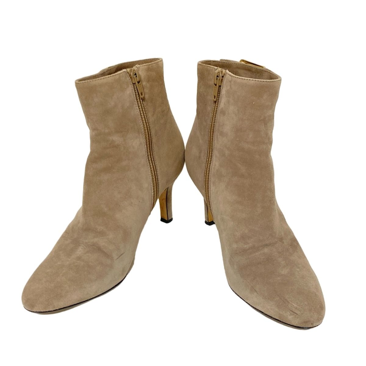 PELLICO ペリーコ ショートブーツ 36 1 2 レディース - ベージュ