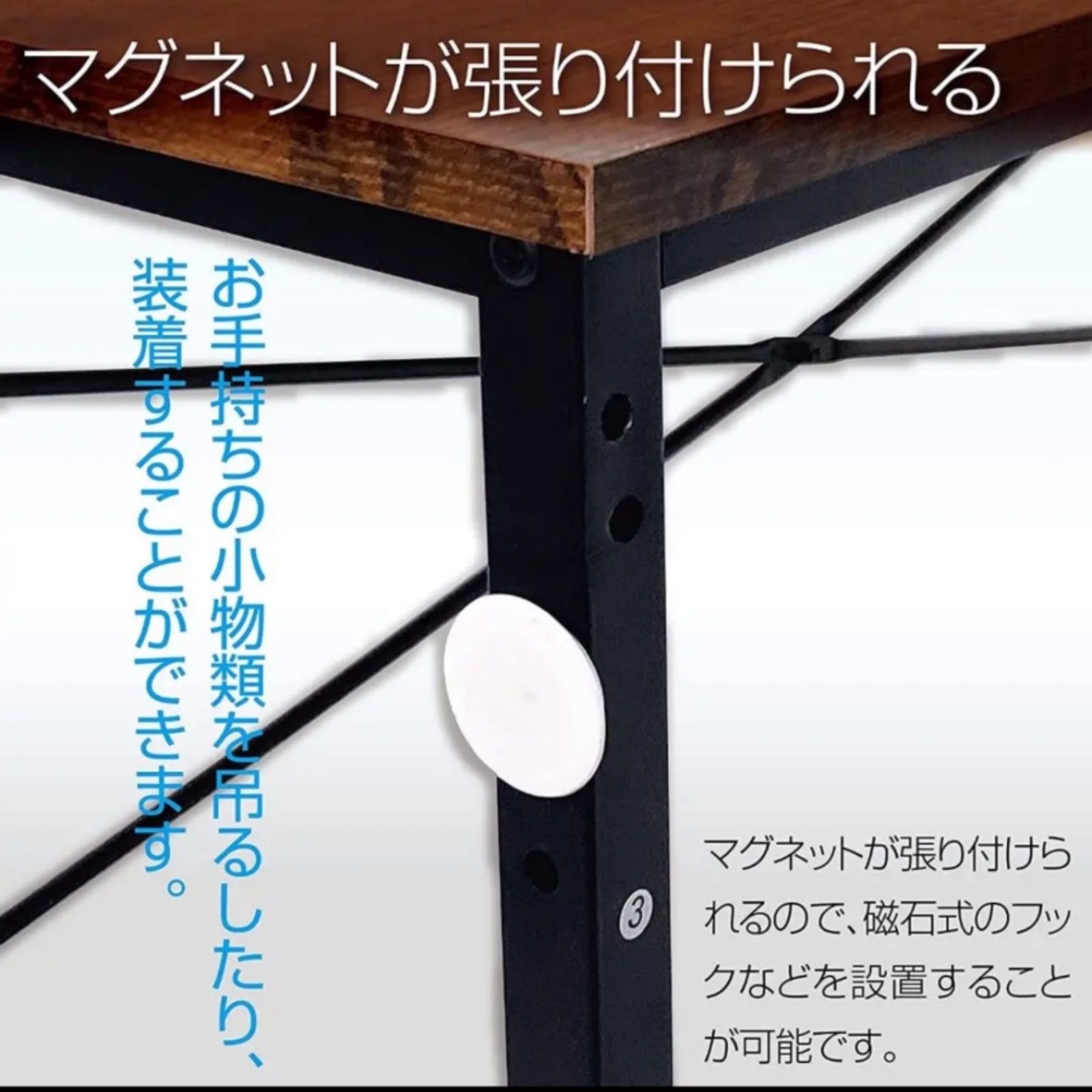 ワークデスク パソコンデスク 180cm ホワイト 865（ワークデスク