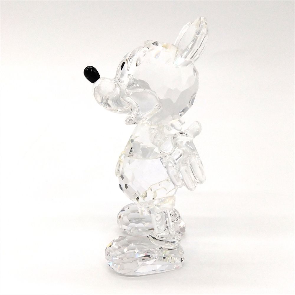 SWAROVSKI - スワロフスキー SWAROVSKI Disney ディズニー ミッキーマウス  オブジェ 置物 687414 クリア Mickey Mouse フィギュリン 【中古】 スワロフスキー SWAROVSKI Disney ディズニー ミッキーマウス