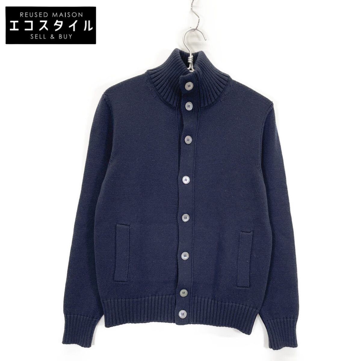 ZANONE CHIOTO ネイビー 54 48キョート ファッション ZANONE