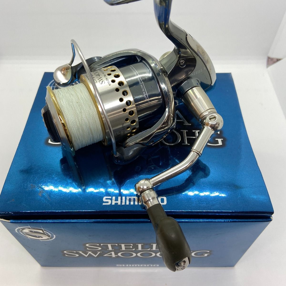 ΨΨSHIMANO シマノ スピニングリール 01ステラSW4000H 箱・替え