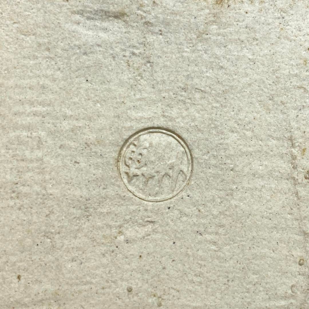 三浦竹幹造 色絵 角花瓶 共箱 高さ約23.7㎝ 東さ5-0914⑥ 三浦竹幹造