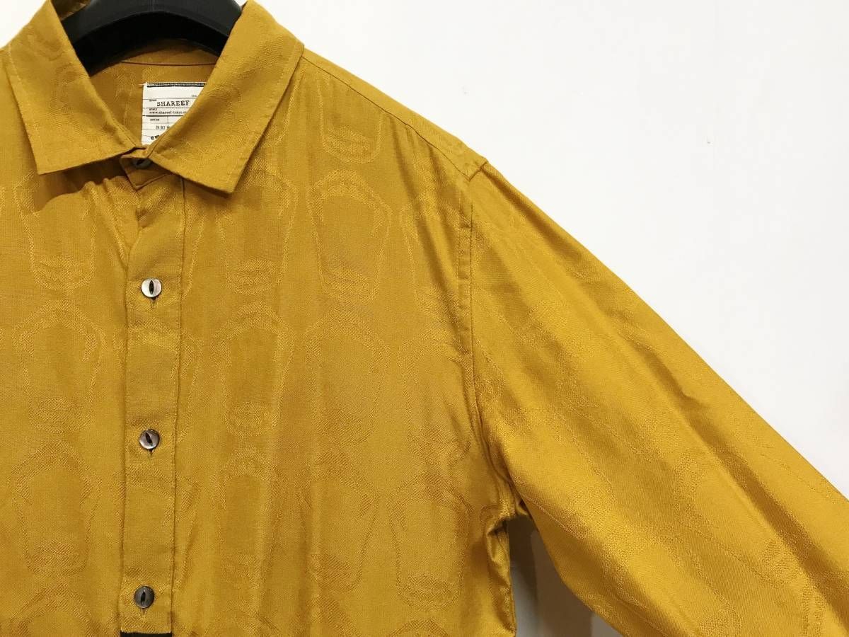 日本製 SHAREEF シャリーフ RAYON JQ SHIRT レーヨン長袖シャツ - メルカリ