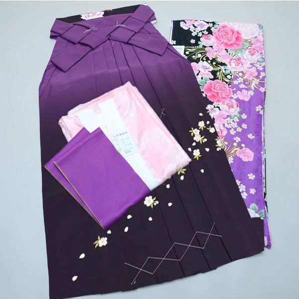 二尺袖 着物 袴フルセット 百花繚乱 刺繍ぼかし袴 NO29338 - メルカリ