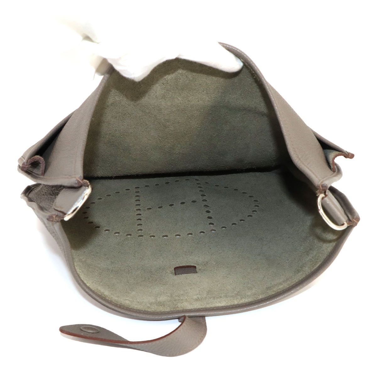 エルメス HERMES エブリン3 TGM アマゾン ショルダー バッグ トリヨン  