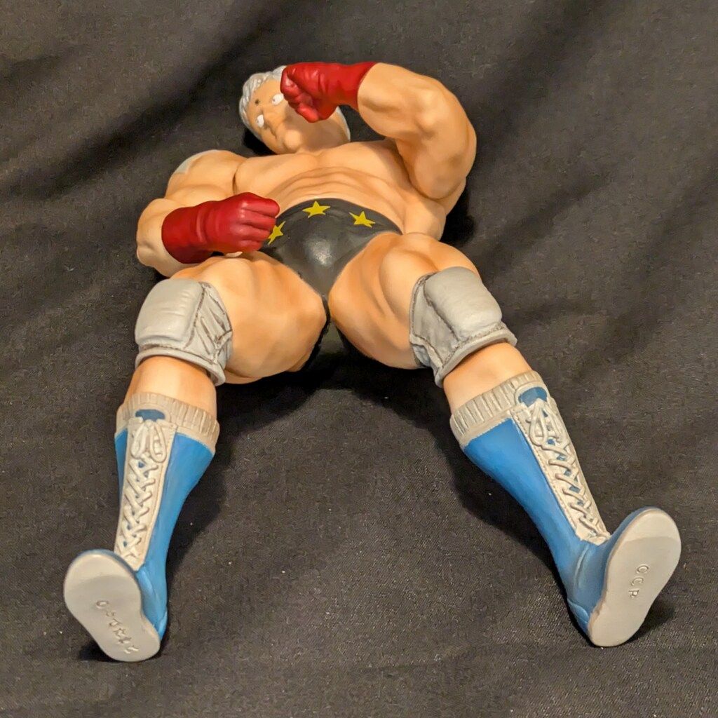 CCP キン肉マンMuscularCollection 限)テリーマン 黒パンツ フリッカー