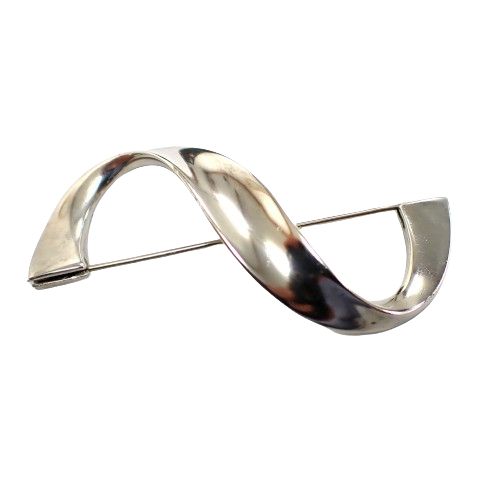 ジョージジェンセン SV925 HaH ハンスハンセン S ブローチ