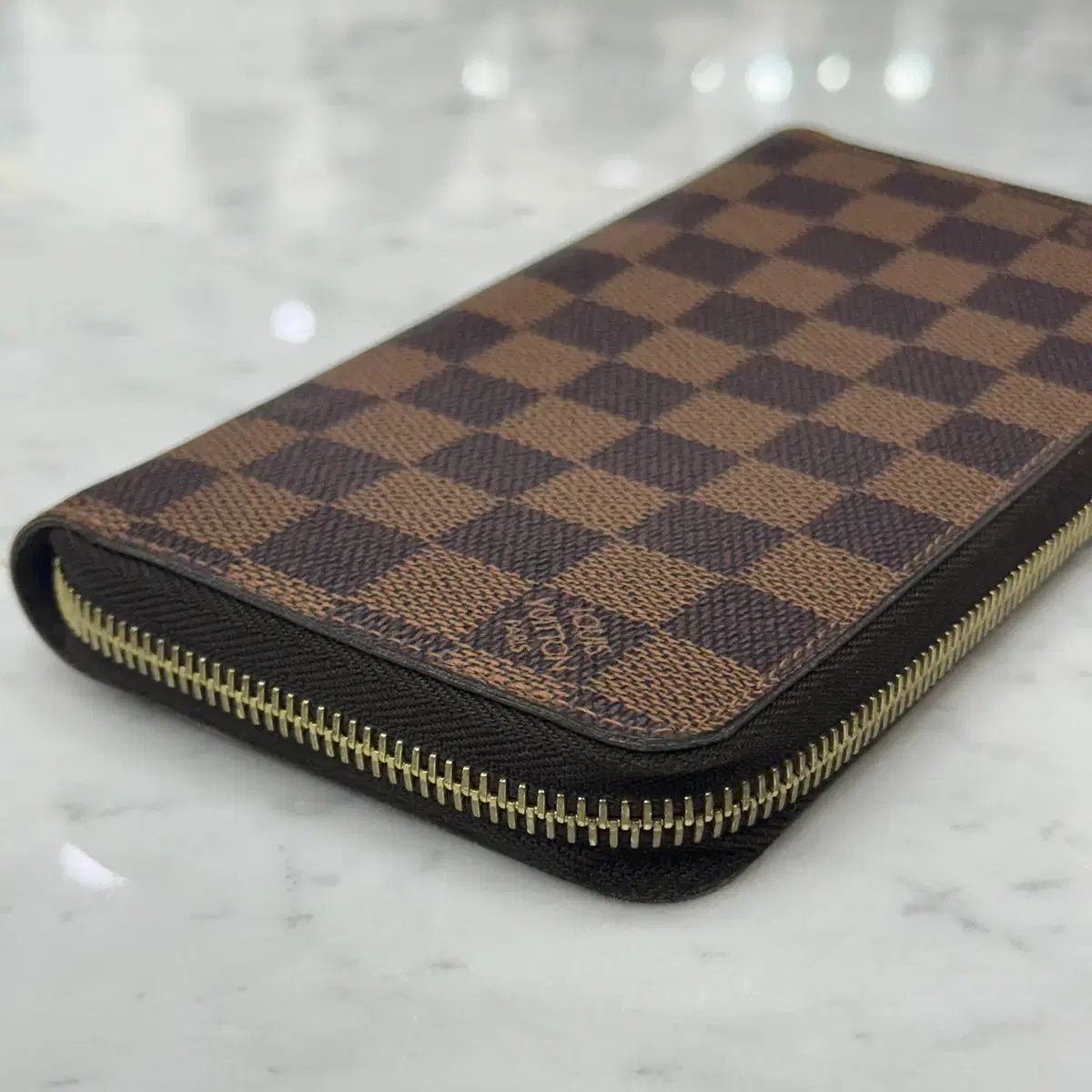 Louis Vuitton ルイヴィトン ダミエ エベヌ 長財布 N60015 LOUIS