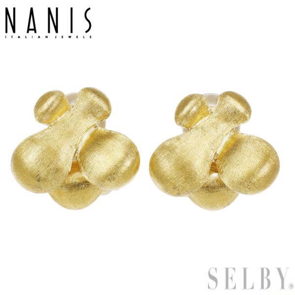 ナニス K18YG イヤリング とか 