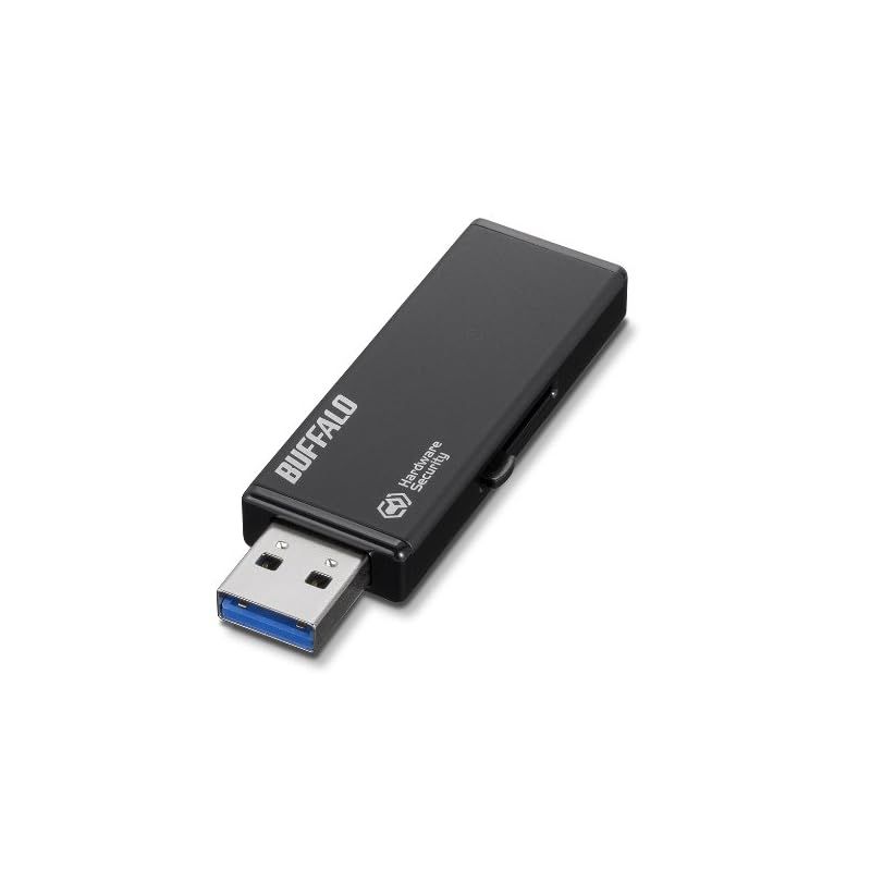 BUFFALO USB3.0 セキュリティーUSBメモリー ウイルスチェック 5年 64GB RUF3-HS64GTV5 BUFFALO バッファロー USB3.0対応セキュリティーUSBメモリー 32GB