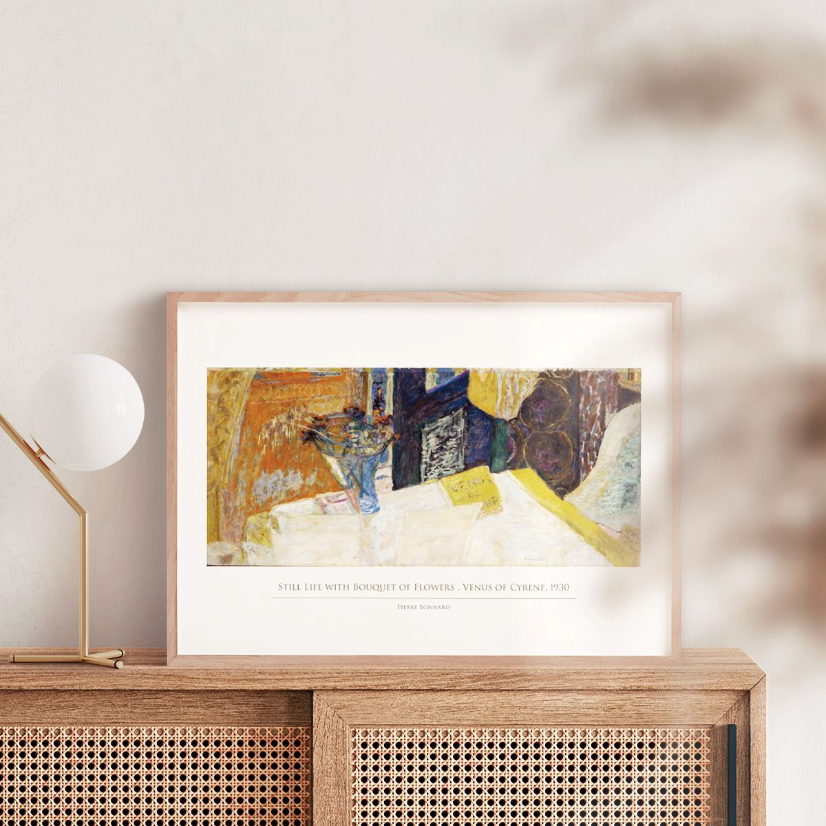 特価】 ≪ ピエール ボナール ≫ リトグラフ【石版画】 GRANDE AFFICHE POUR LE FIGARO 1952年 PIERRE- BONNARD - 美術、工芸品