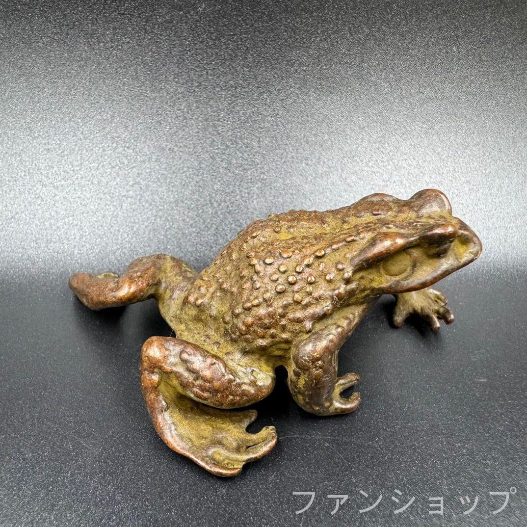 銅 細工 茶道具 香道具 蓋置 置物 ヒキガエル 銅製 - メルカリ