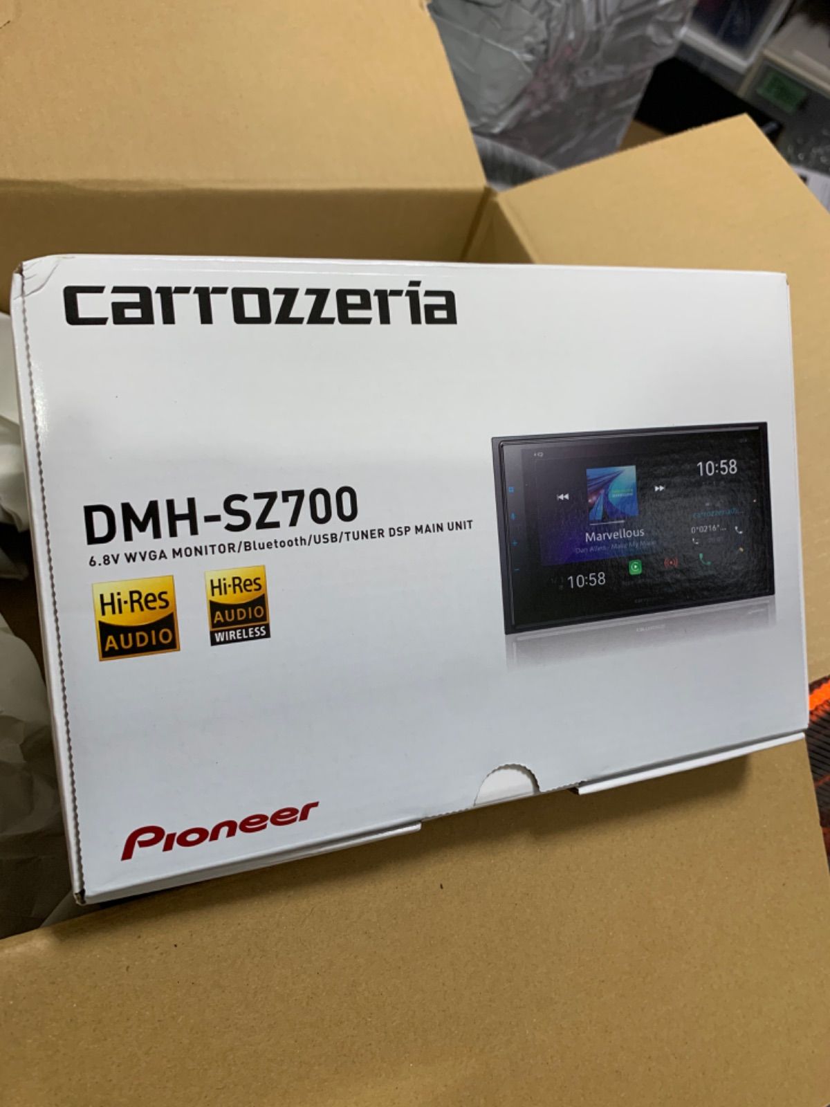 新品】カロッツェリア DMH-SZ700 6.8型 カーオーディオ - メルカリ