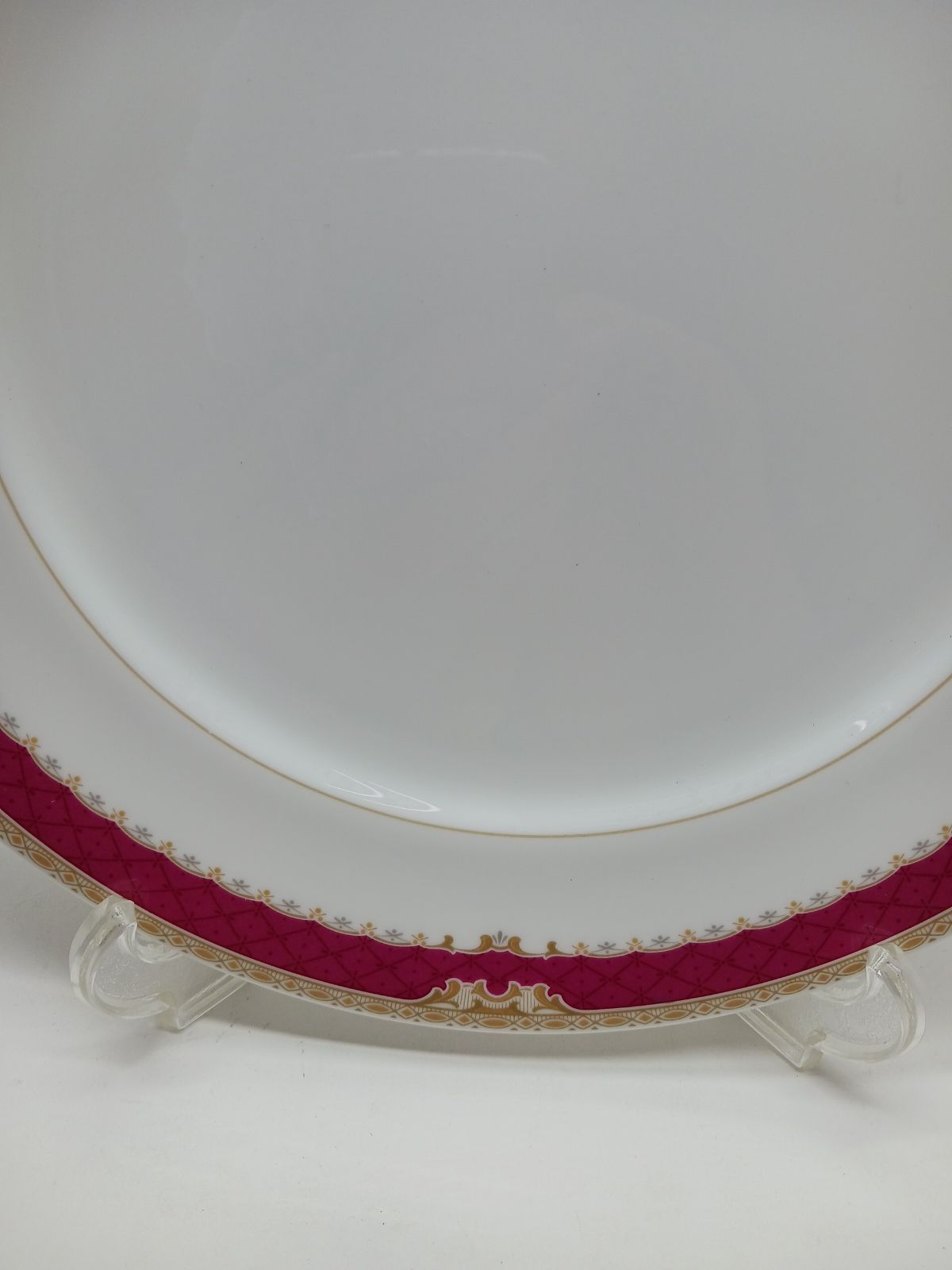Y08152【値下げ】 未使用美品 NORITAKE（ノリタケ）Bone China 平大皿
