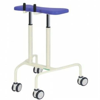 高田ベッド製作所 歩行ヘルパー 高さ15段階調節機能付き歩行補助 歩行器 ライトブルー TB-1184