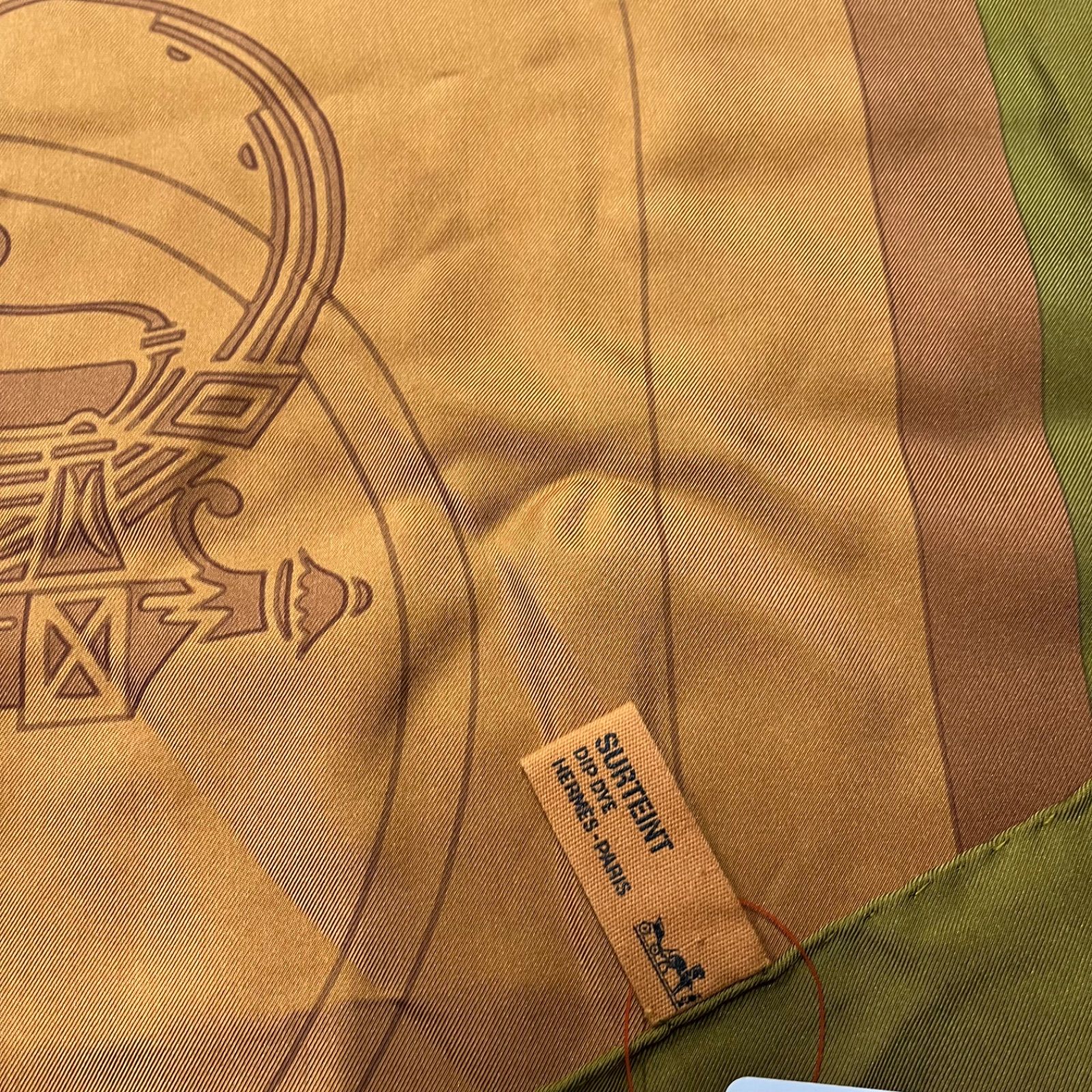 ○美品 エルメス HERMES シルクスカーフ カレ130 Ex Libris エクス 