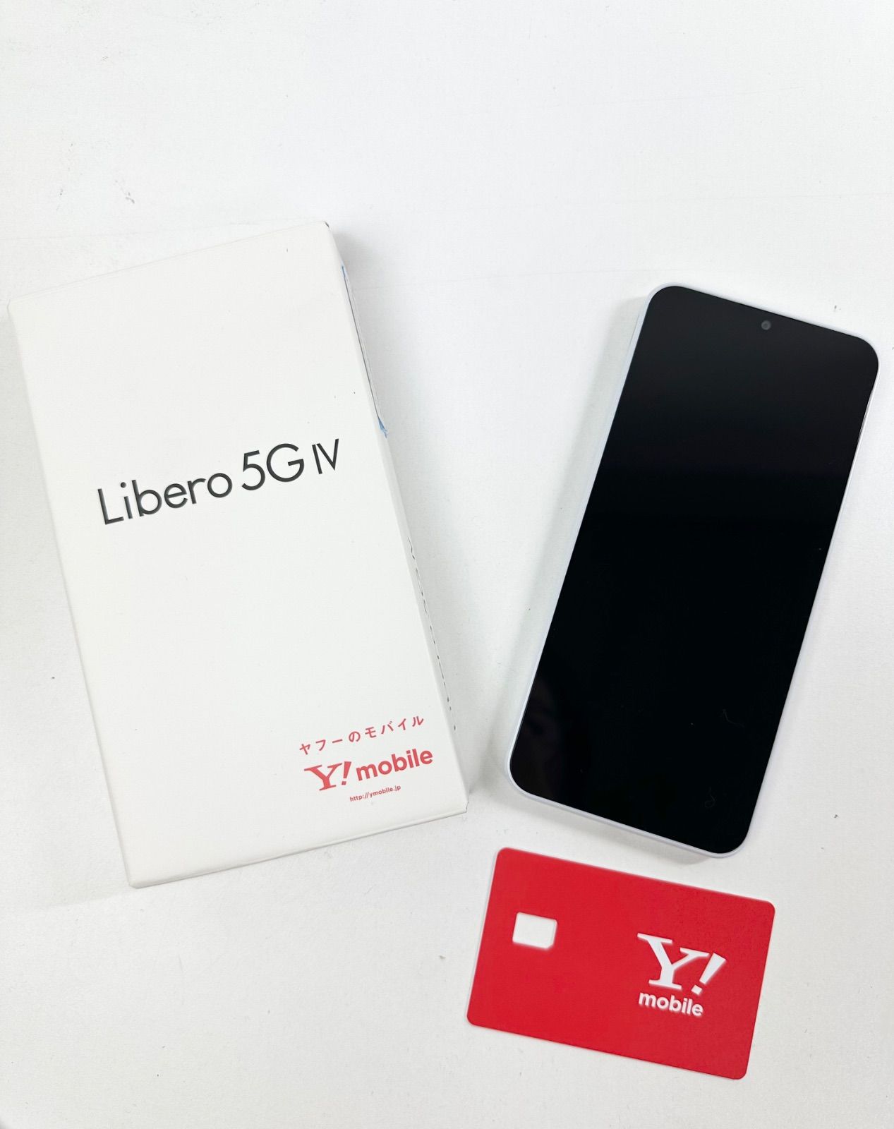 未使用】Y!mobile Libero 5G IV ワイモバイル ホワイト SA