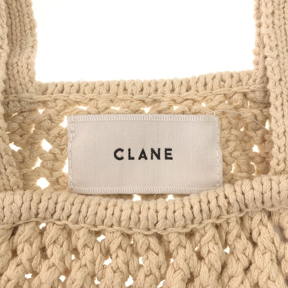 CLANE クラネ MESH LONG TANKTOP メッシュロングタンクトップ 10106