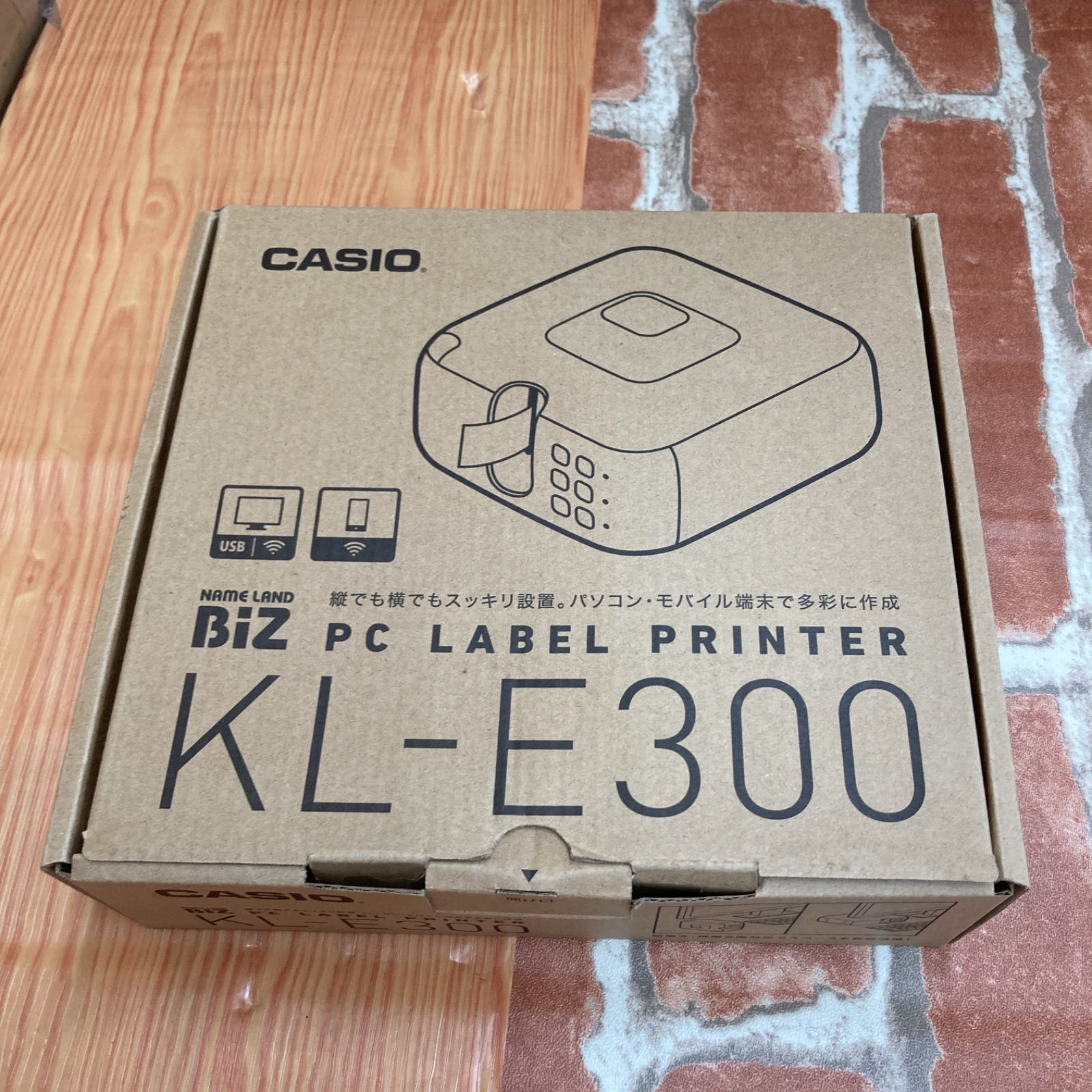 S088 ⭐ カシオ ネームランドBIZ PC LABEL PRINTER PC&スマホ接続モデル KL-E300 USED S088 ⭐ カシオ ネームランドBIZ PC LABEL PRINTER PC&スマホ接続