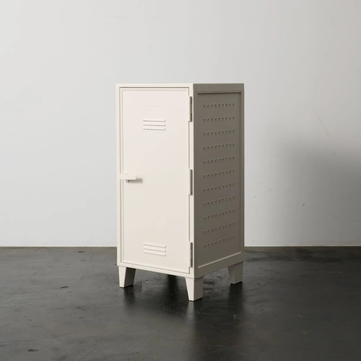 VAZZO ペグキャビネット 収納 ホワイト 2個セット